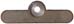Sideplate
for a
Tennessee Longrifle,
iron